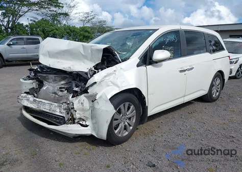 2016 Honda Odyssey Se z USA, uszkodzony, nr VIN 5FNRL5H31GB125790